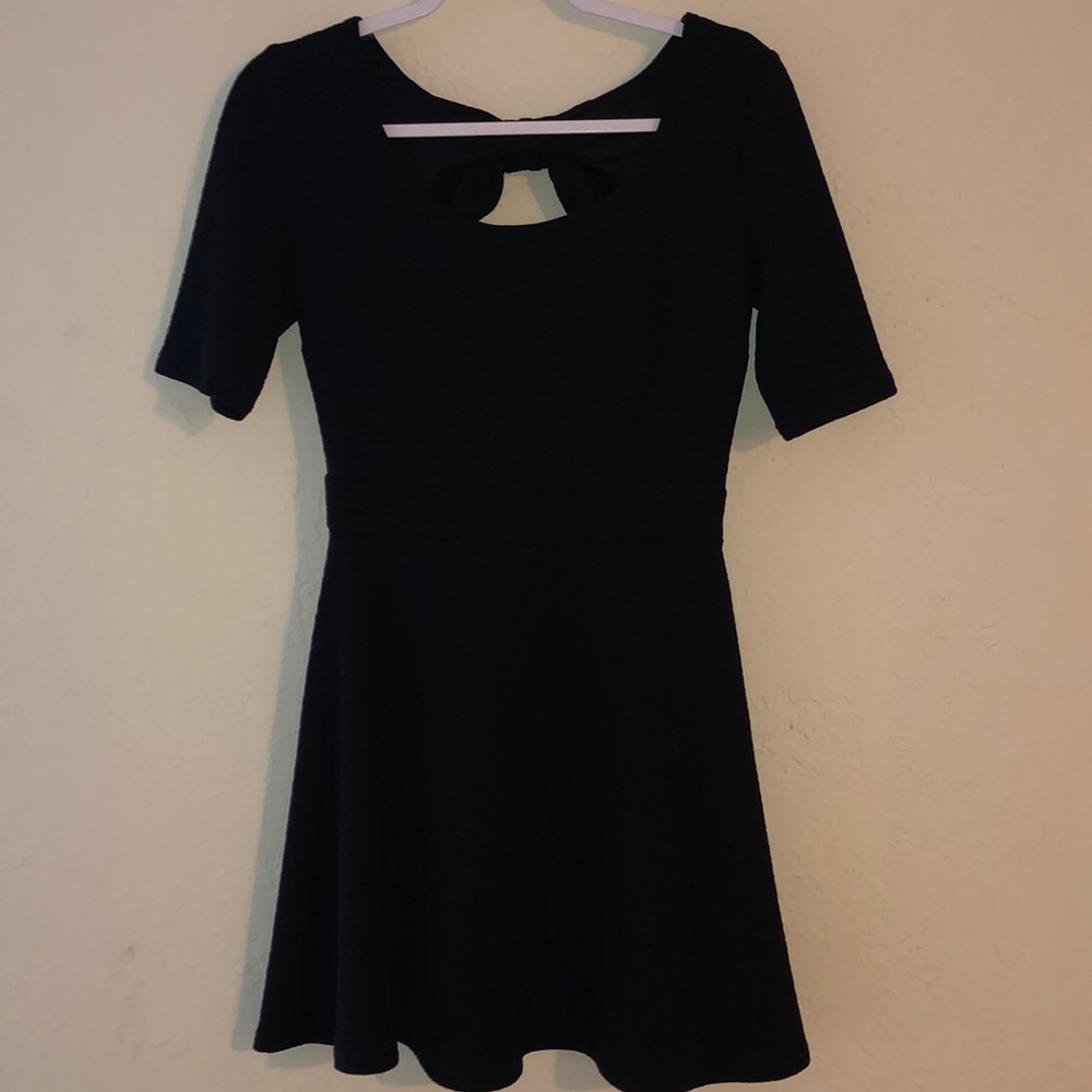 Black Skater Dress